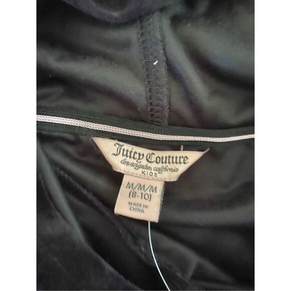 Nwt Juicy Couture Velour Pullover Hooded Sweatshirt School - Picture 7 of 13
